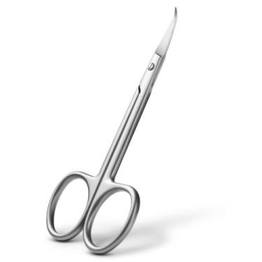 Imagem de Tesoura de cutícula BEZOX Precision Curved Tip, estilo russo
