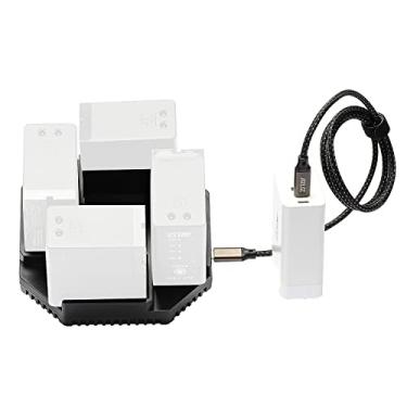 Imagem de ZITAY Carregador USB C super rápido Smart 4 canais com carregador rápido PD 100W GaN compatível com Sony NP F970, F550, F570, F750, F980, F770, F960, F530, F330, FM500H