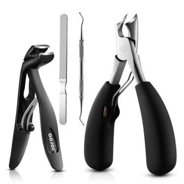 Imagem de Kit de cortador de unhas BEZOX para idosos com unhas encravadas