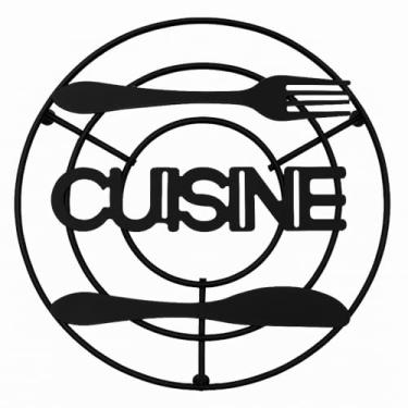 Imagem de Descanso de Panela 18 cm Metal Resistente Preto Fosco – Proteção Antitérmica + Estilo na Cozinha