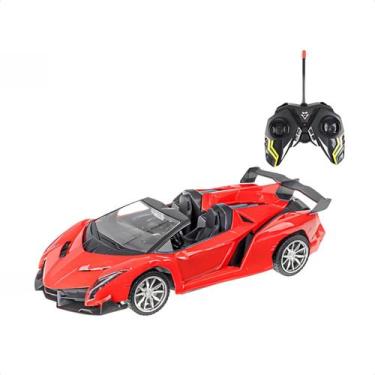 Imagem de Carrinho Carro Controle Remoto Infantil Com Luzes Lamborghin PI4192 - 