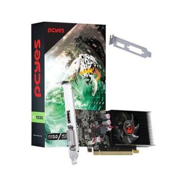 Imagem de Placa de video pcyes nvidia geforce gpu gt 1030 4gb gddr4