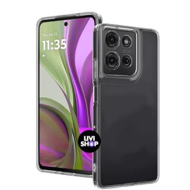 Imagem de Capa Capinha Para Motorola G75 TPU Transparente Antiquedas Com Bordas Elevadas Premium