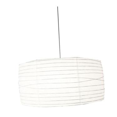 Imagem de Ioensy Luminária pendente liga/desliga, decoração moderna, abajur de papel, luz de teto de cabeceira para café, corredor, restaurante, sala de leitura