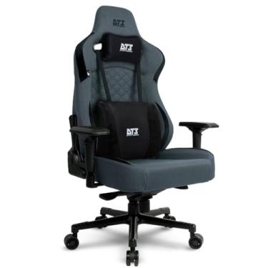 Imagem de Cadeira Gamer DT3 Rhino Fabric, ergonomica e confortável em Tecido DT3 TechSoft™, espuma injetada, estrutura reforçada em aço, braços 4D+, suporta até 200kg e altura máx. de 2,00m (Space Grey)