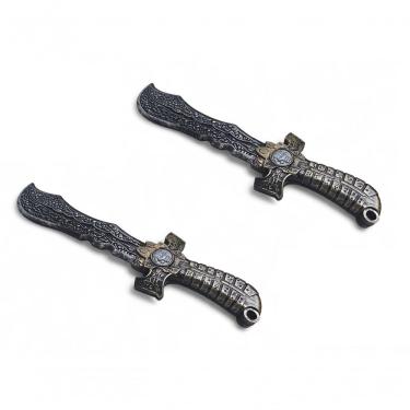 Imagem de Kit 2 Espada De Combate Pirata Brinquedo Warrior Jr0345