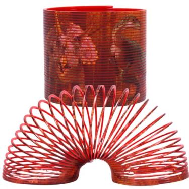 Imagem de Brinquedo Mola Maluca Grande Vermelho Triceratopes - Castela