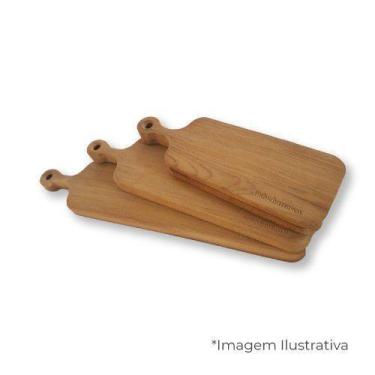 Imagem de Kit - 3 tábuas para cozinha - Tudo Churrasco