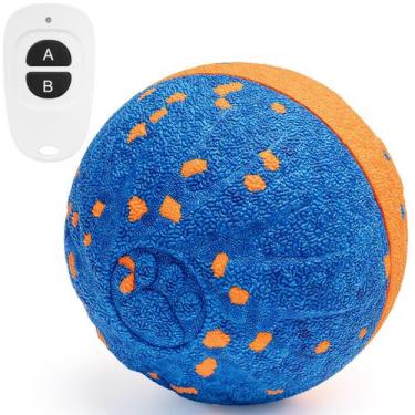 Imagem de Bola de brinquedo interativa inteligente WEUYUY para cães de 8 cm à pr