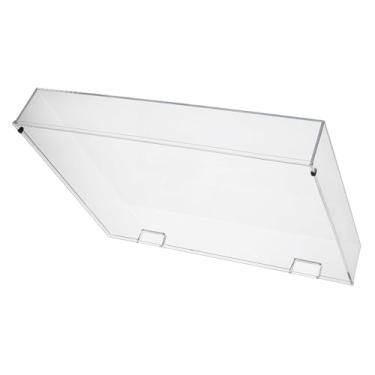 Imagem de MANAYO Capa protetora contra poeira de acrílico transparente de 3 mm compatível com toca-discos Audio-Technica at-LP3 e LP3XBT