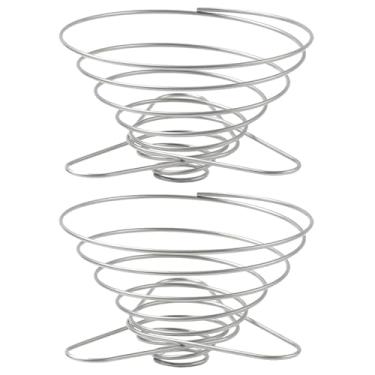 Imagem de VILLCASE Conjunto de 2 peças de coador de café dobrável, funil de filtro de café portátil para acampamento, uso diário e atividades ao ar livre, filtro de cone conveniente para fabricação de cerveja