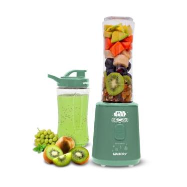 Imagem de Liquidificador Individual Mallory Grogu - 2 Copos: 400ml e 600 ml, 300W de potência, Pés antiderrapantes, Comprimento do cabo de 122cm - 220V