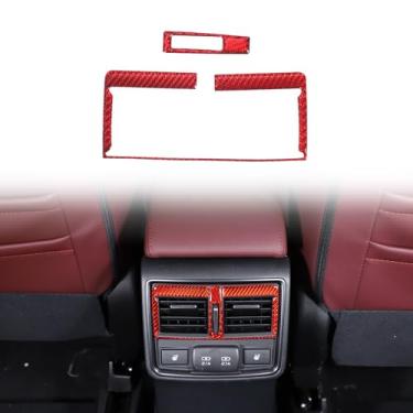 Imagem de Aotumcer Capa de painel de saída de ar traseira para acessórios Subaru Forester, compatível com painéis de saída de ar condicionado traseiro Subaru Forester 2024, leve/resistente a UV/resistente a