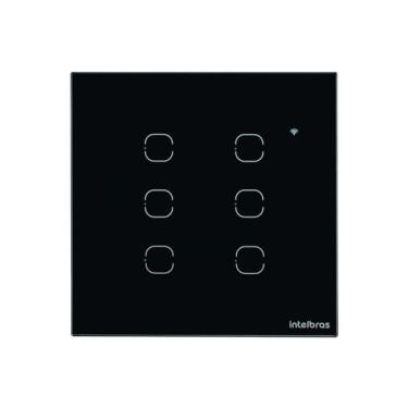 Imagem de Interruptor Smart Touch Intelbras Wifi Preto