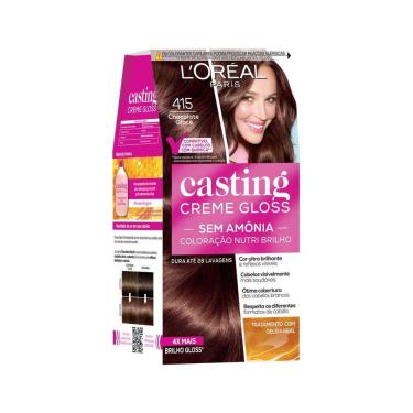 Imagem de Tintura Casting Creme Gloss L`oréal Paris 415 Chocolate Glacê