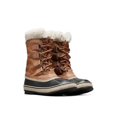 Imagem de Sorel – Bota feminina de inverno Carnaval à prova d'água para inverno, Camel Brown, Ancient Fossil, 10