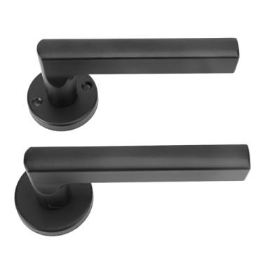 Imagem de Sanpyl Fechadura da Maçaneta da Porta, Maçanetas Internas Com Fechadura para Quartos, Com Rolamentos Silenciosos, Alça Reforçada, para Banheiro e Hotel