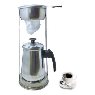 Imagem de Coador De Café Vem O Bule Suporte Antigo Mancebo Mariquinha