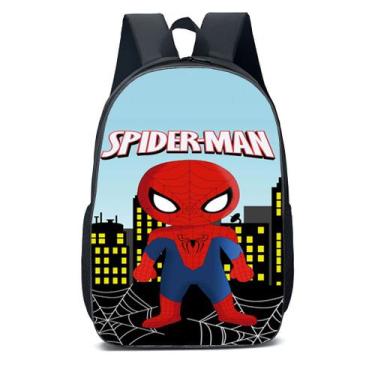 Imagem de Mochila Escolar Infantil Homem Aranha Spider Man Filme Jogo - EXO, HOM