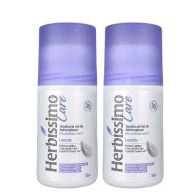 Imagem de Kit 2 Desodorante Roll-On Lavanda Herbíssimo 50Ml - Dana - Dana Cosmét