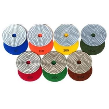 Imagem de Kit Lixa Diamanta Cortag P/Polimento Seco/Umido+Suporte