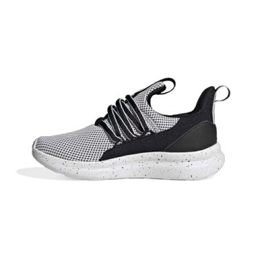 Imagem de adidas Tênis infantil unissex Lite Racer Adapt 7.0, Branco/preto/preto, 9.5 Toddler