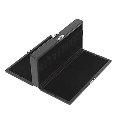 Imagem de RiToEasysports Palheta de Fagote, Estojo de Couro Preto de 2 Camadas, Caixa à Prova de Umidade para 20 Palhetas, Acessórios para Instrumentos de Sopro para Músicos, Preto, tamanho: 7,87 X 3,68 X