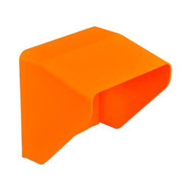 Imagem de Bothyi Tampa para tomada elétrica externa tipo 86, capa para interruptor de parede à prova de poeira, caixa de alimentação universal para banheiro, hotel e, Laranja