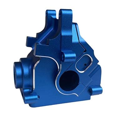 Imagem de Caixa de engrenagens de alumínio superior inferior para carrinho de 1/8 - azul