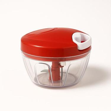 Imagem de Processador de Alimentos Manual - Loja Divina Opção Oficial, Vermelho