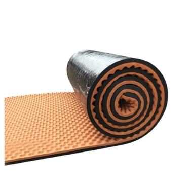 Imagem de Painéis de espuma à prova de som, painéis de espuma acústica à prova de som de caixa de ovo, painéis acústicos para casa, escritório, sala de gravação, estúdio (espessura: 50 mm/2 pol, laranja)