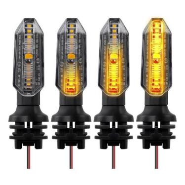 Imagem de Kit 4 Pisca Led Moto Cb250 Twister Titan Fan Star 160 - First-option