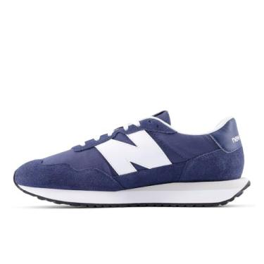 Imagem de New Balance Tênis masculino 237 V1, Nb Azul-marinho/Nb Branco, 50