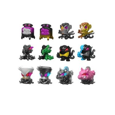Imagem de MrBeast Lab Swarms Hyper Fusion Series Test Tube Mystery Pack [3 Random Micro Beast Figures]