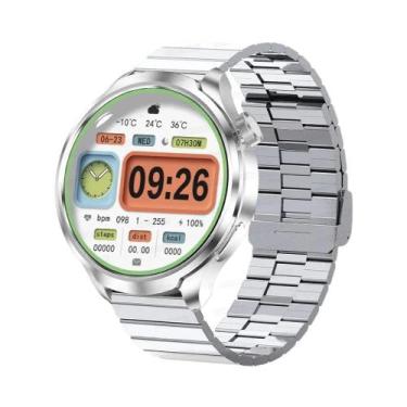 Imagem de Relógio Inteligente Masculino Com GPS AMOLED De 1,85 Polegadas, À Prov