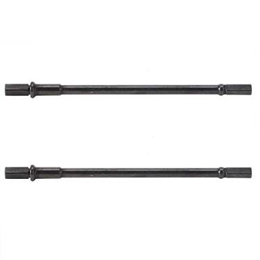 Imagem de CUOFYUNL 2 peças de aço do eixo traseiro acessório do eixo motor adequado para modelo de carro RC escala Capra 1/10