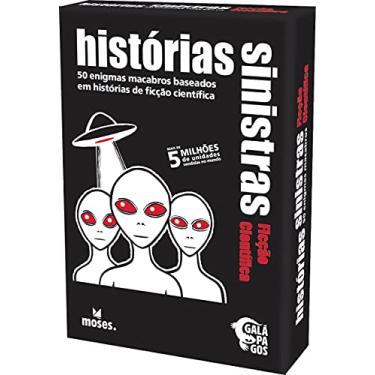 Imagem de Galápagos, Histórias Sinistras: Ficção Científica (Black Stories: Sci-Fi), Jogo de Enigmas para Amigos, + 2 jogadores, 15 minutos por partida