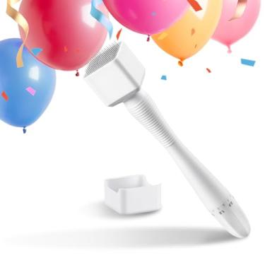 Imagem de OUTXE Ferramenta de estourar balões com 100 pinos – Balões Popper fáceis, sem pontos com pino oculto giratório | Ferramenta reutilizável e compacta para casamento/aniversário/ou quaisquer festas e