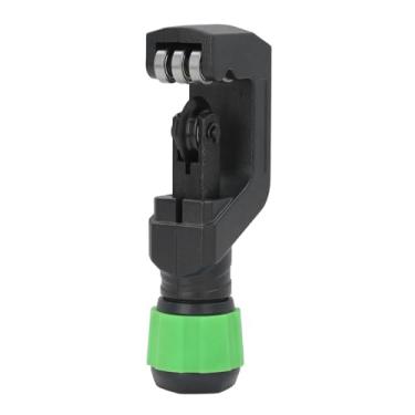Imagem de Hilitand Cortador de Tubos, Cortador de Tubos de Liga de Alumínio Resistente para Tubos de Aço Inoxidável de Cobre 4-32mm Com Botão Ergonômico e Alargador de Rebarbação