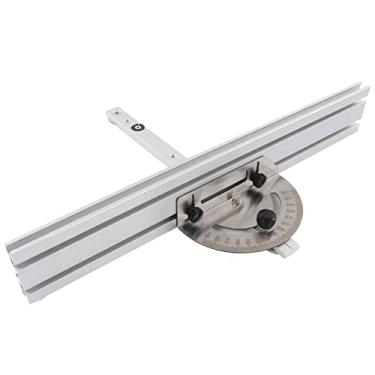Imagem de YWBL-WH de Medição de Esquadria de Serra de Mesa, Ferramenta Auxiliar para Marcenaria, Travamento de ângulo, Controle de Material de Liga de Alumínio de Alta Precisão, Feito de Liga de Alumínio