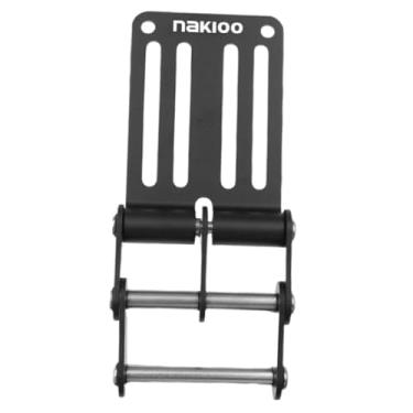 Imagem de Fenteer Fivela de desengate rápido para cinto de ferramentas, ideal para pochetes e bolsas. Conector rápido e, perfeito para carpinteiros. Fixador, Preto