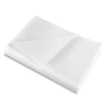 Imagem de AUAUY Peso médio 100.1 cm x 2yd Interface fusível, não tecido de um lado ferro em tecido de interface de lã fusível para costura, acolchoamento, artesanato e confecção de vestidos, branco