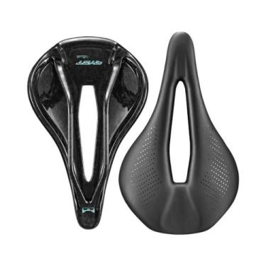 Imagem de Selim De Bicicleta Unissex Em Carbono Impresso Em 3D 145 155MM 130g Le