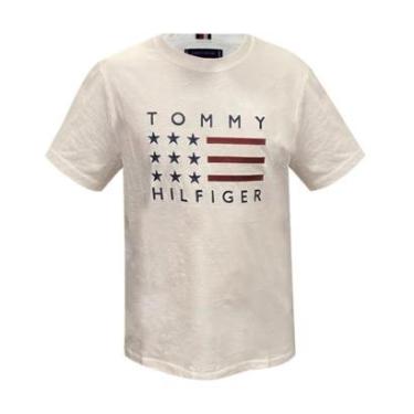 Imagem de Camiseta Tommy Hilfiger Americana Graphic Tee Branco-Masculino
