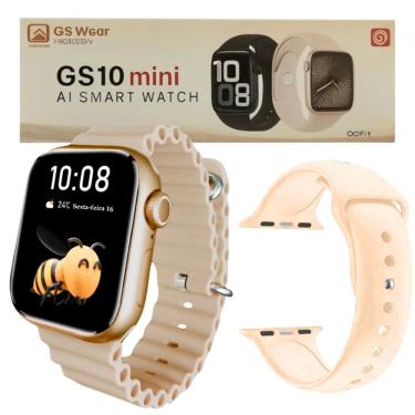 Imagem de Relógio Smartwatch Gs10 Mini 41mm Series 10 Amoled 2 Pulseiras