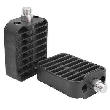 Imagem de aqxreight 1 par de Plástico Canoagem Caiaque Barco Marinho pé Cintas Pedal Placa Acessórios Preto Prático para Uso Canoas Barcos para Iluminar Materiais Fortes e Fáceis de Alta Qualidade para Canoagem