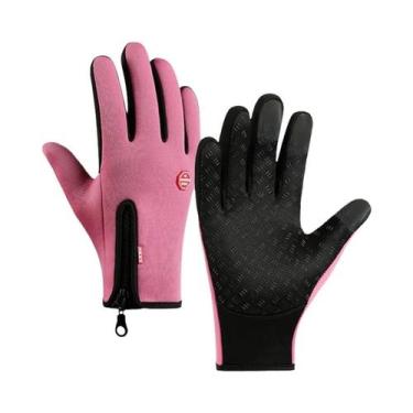 Imagem de Luvas de ciclismo ao ar livre, bicicletas para calor e antiderrapantes