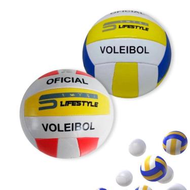 Imagem de Bola De Volei Tamanho Oficial Praia Quadra Diversão Ferias