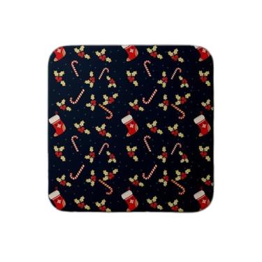 Imagem de Ladrilho Decorativo de Cerâmica Com Estampa Noite de Natal