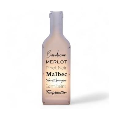 Imagem de Luminária e Porta Rolhas Wine Time Prático e Funcional para Uso Diário